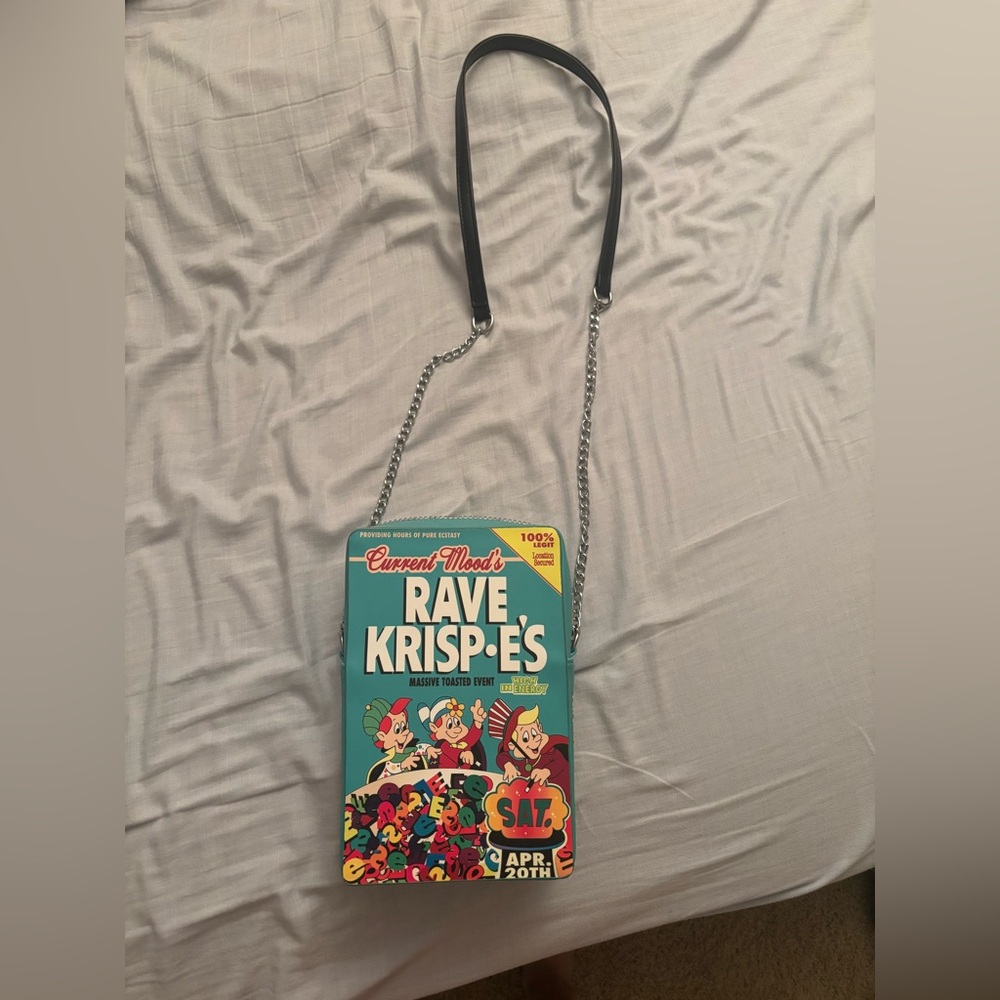 Structured Rave Krispie's crossbody bag